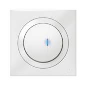 LEGRAND Dooxie Poussoir Lumineux Ip44- Blanc