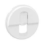 Enjoliveur Prise Rj45 Simple Blanc