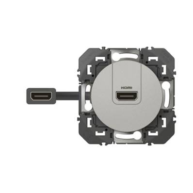 LEGRAND Dooxie Prise Hdmi Preconnectee- Alu