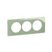 Plaque 3P Entr.57Mm Vert Celadon