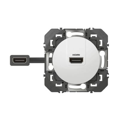 LEGRAND Dooxie Prise Hdmi Preconnectee- Blanc