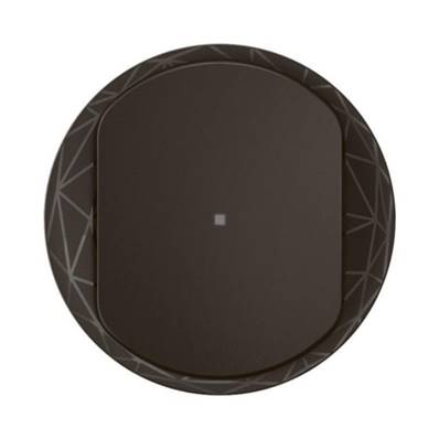 LEGRAND Enjoliveur de remplacement Céliane with Netatmo pour interrupteur filaire avec Neutre avec option variation Céliane Noir - CN1413