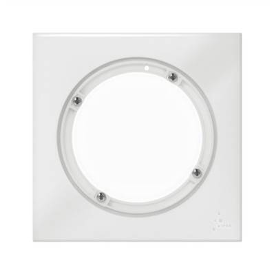 LEGRAND Plaque de Finition Carrée 1 Poste IP44 Dooxie Blanc - 600943